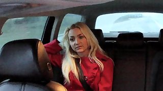 FakeTaxi Youthful girl in..